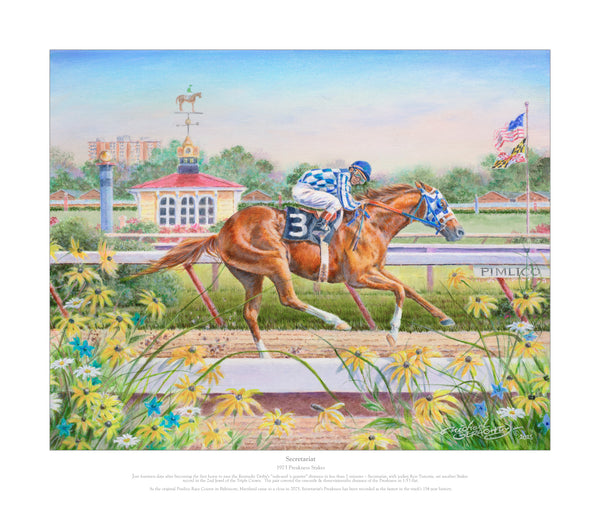 Secretariat - The Fastest Preakness!